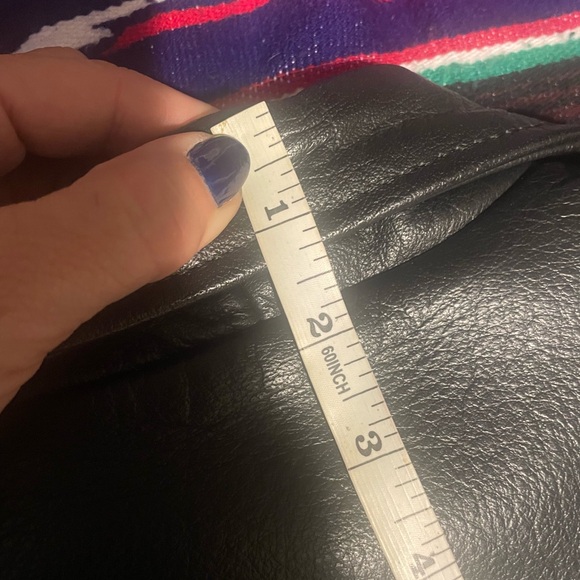 Straight to Hell black leather jacket. - Picture 9 of 12